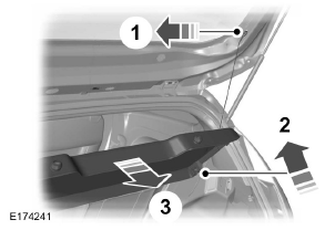 Dépose de la tablette